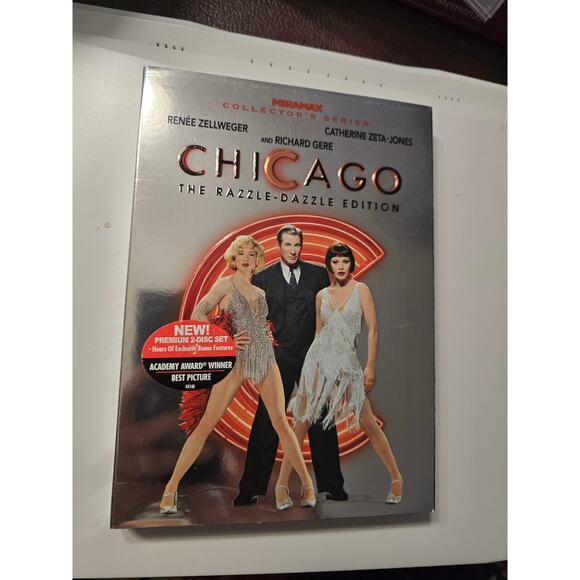 Chicago (DVD, 2005, 2-Disc, Razzle Dazzle Edition, Widescreen) NEW SEALED - Picture 1 of 4